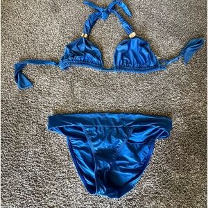 Vix Bia Logo Bikini D Top, Large bottoms